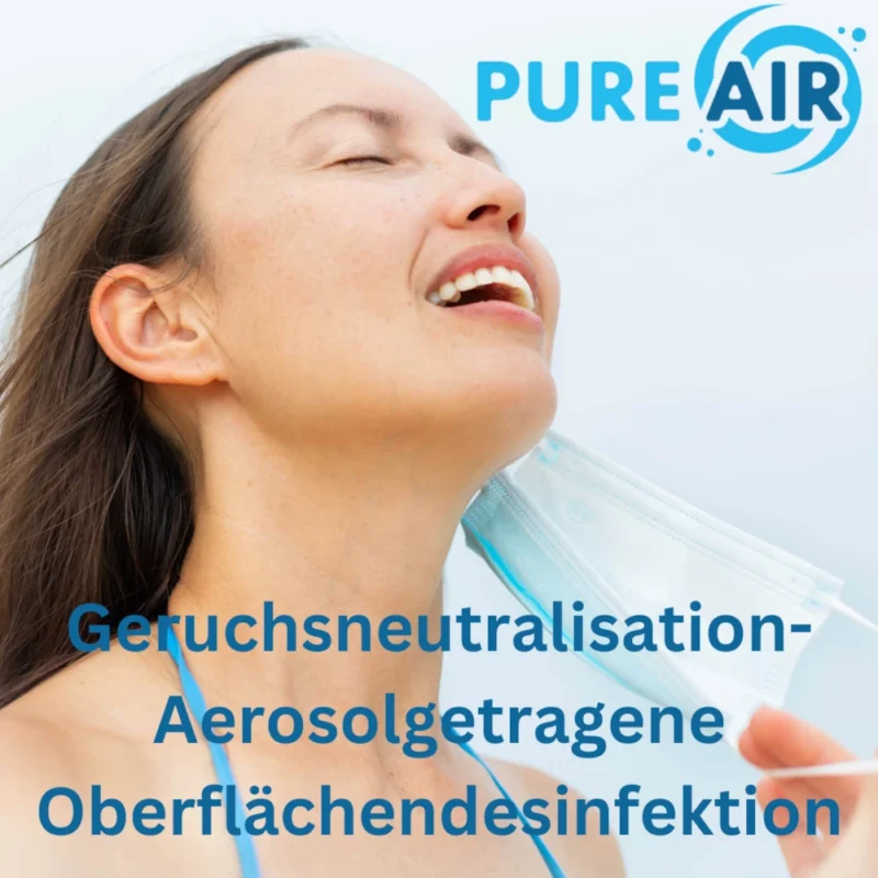Geruchsneutralisation- Aerosolgetragene Oberflächendesinfektion